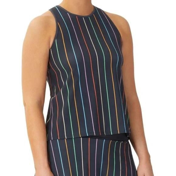 NWT FILA Women's Cross Court Tie Up Back Tank Top New - Picture 4 of 5